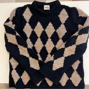 Khaite Argyle Sweater